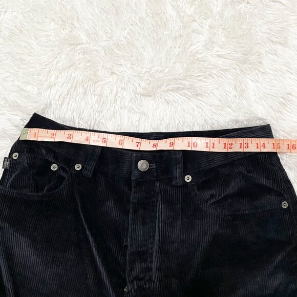 Women Lauren Ralph Lauren Corduroy Straight Leg Jeans in Midnight Blue Size 10 - Picture 3 of 10